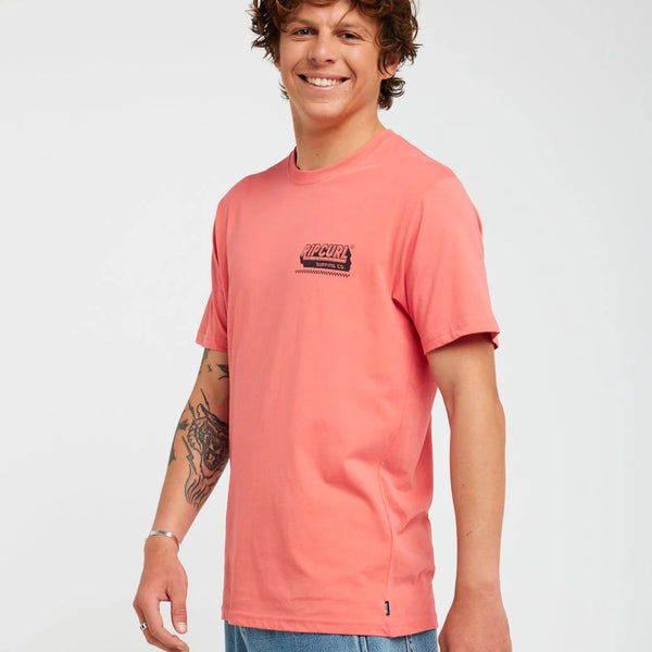 Camiseta Rip Curl Sportline F&B Rose Sky