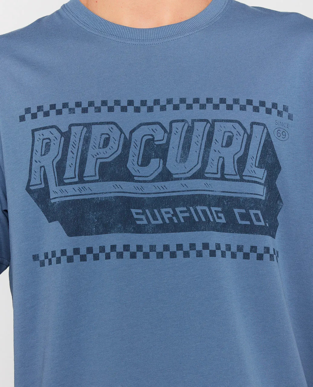 Camiseta Rip Curl Sportline Invader Bluefin