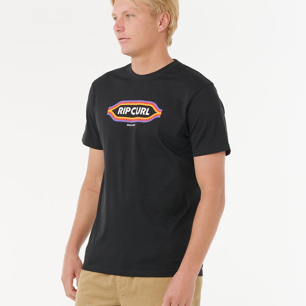 Camiseta Rip Curl Sunset Tee Black