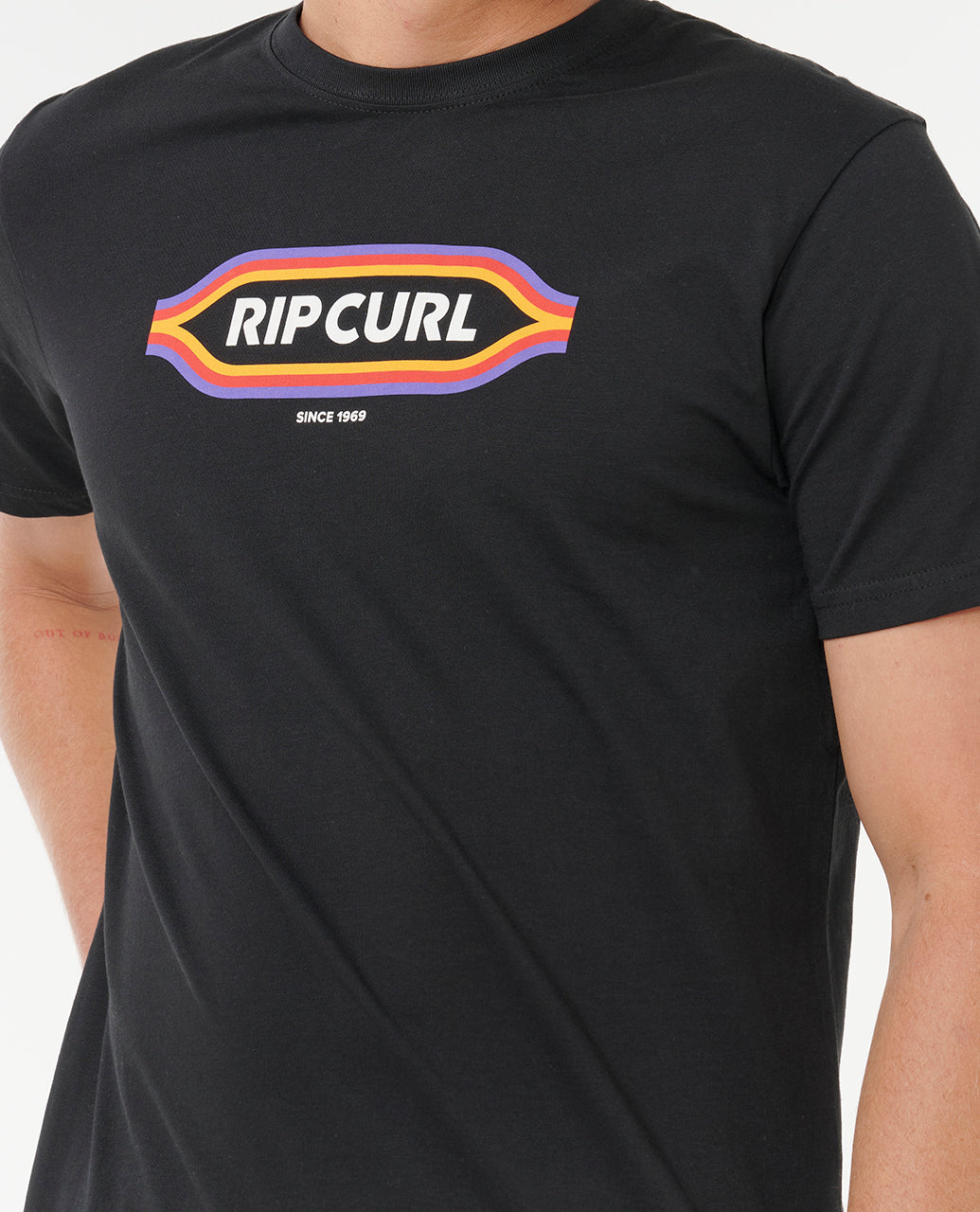 Camiseta Rip Curl Sunset Tee Black