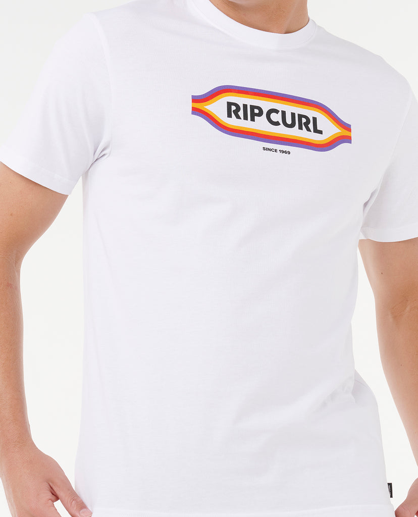 Camiseta Rip Curl Sunset Tee White