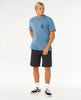 Camiseta Rip Curl Search Icon Tee Bluefin