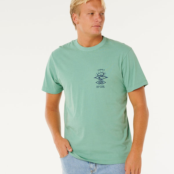 Camiseta Rip Curl Search Icon Tee Aloe