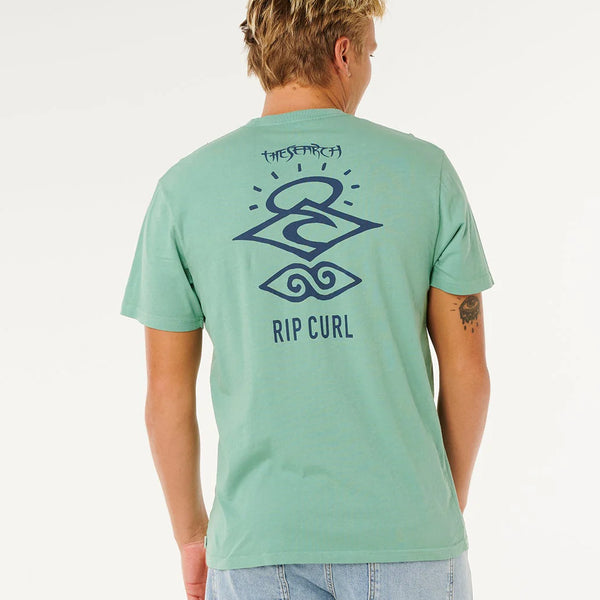 Camiseta Rip Curl Search Icon Tee Aloe