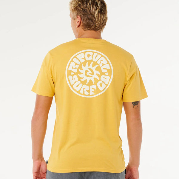 Camiseta Rip Curl Pacific Rinse Circle Ochre