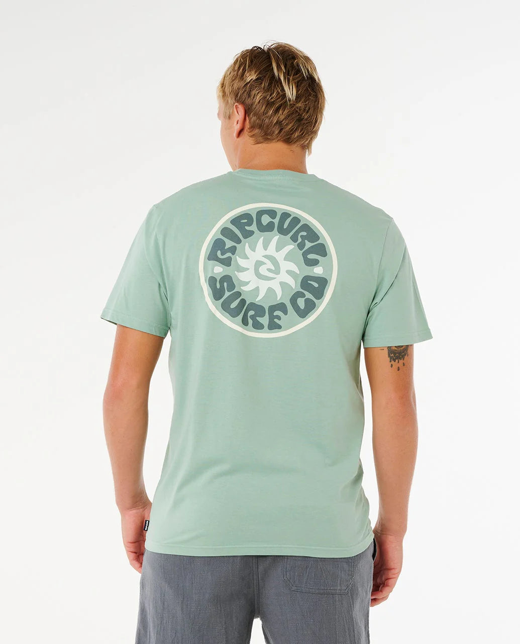 Camiseta Rip Curl Pacific Rinse Circle Aloe