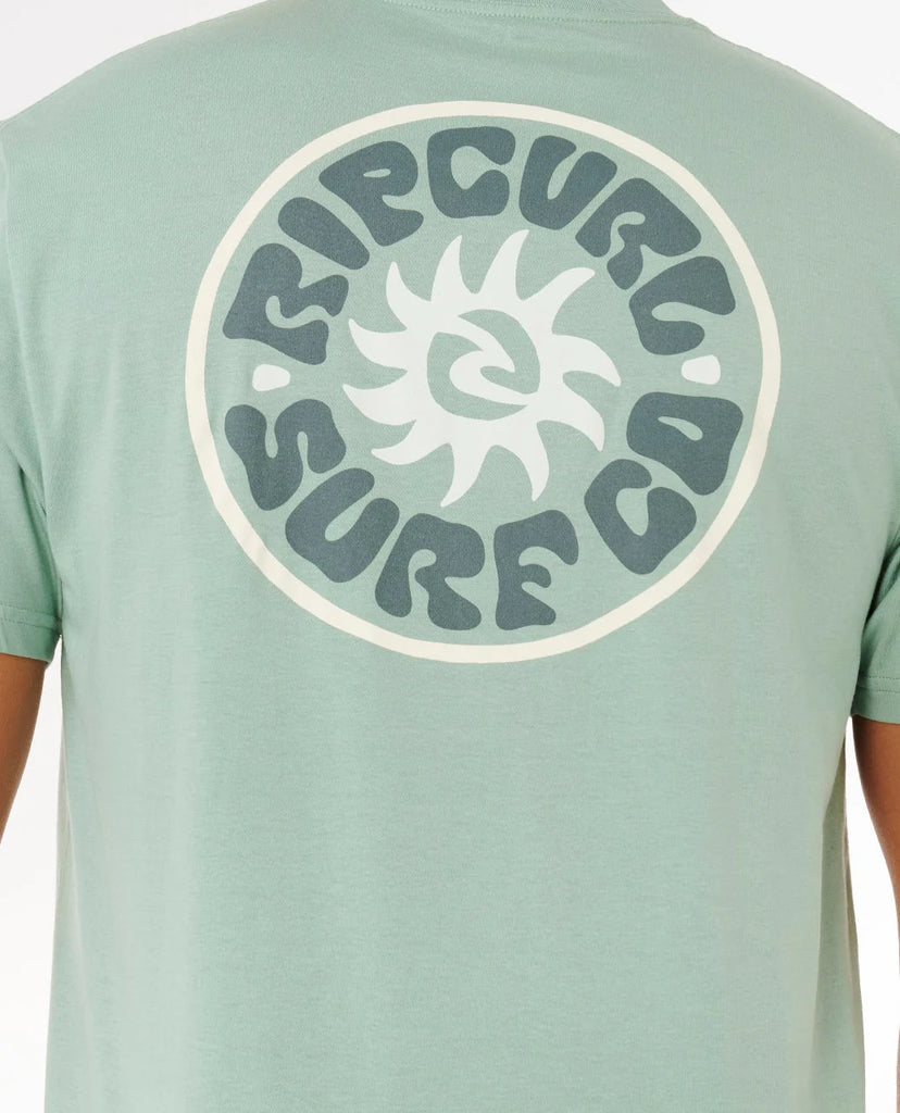 Camiseta Rip Curl Pacific Rinse Circle Aloe
