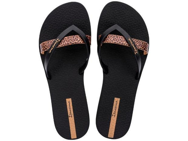Chanclas Ipanema Kirei Chic Fem Black/Beige