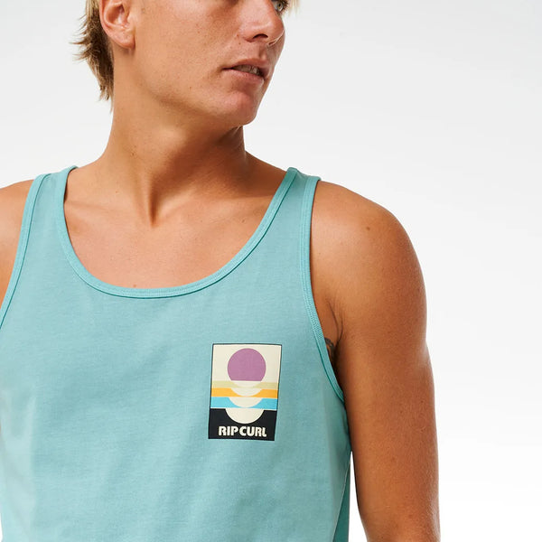 Camiseta Tirantes Rip Curl Revival Peaking Dusty Blue