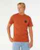 Camiseta Rip Curl Wettie Passage Icon Tee Baked Clay