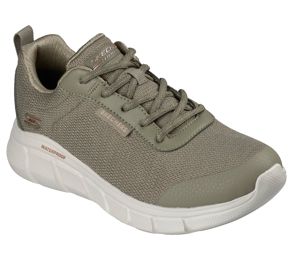 Skechers BOBS B Flex Flex Proof Oliva - vista lateral