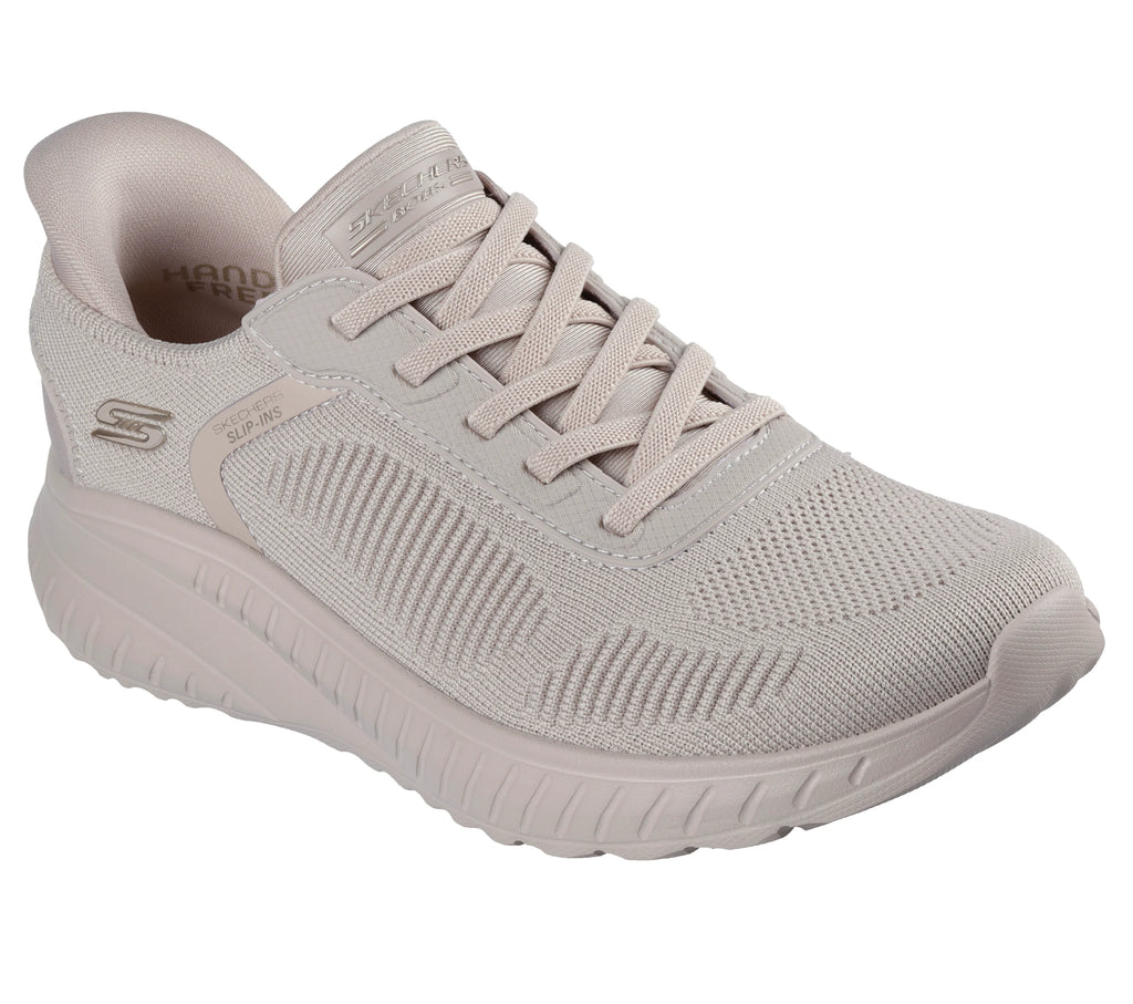 Zapatillas Skechers Bobs Squad Chaos Current Slip Ins Natural