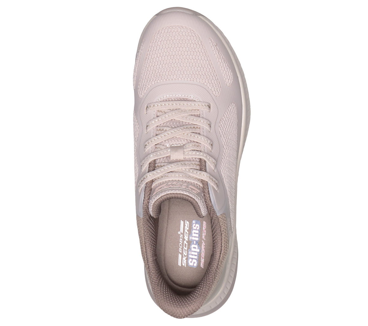 Skechers BOBS Squad 4 Staple Look Taupe Multi - vista interior