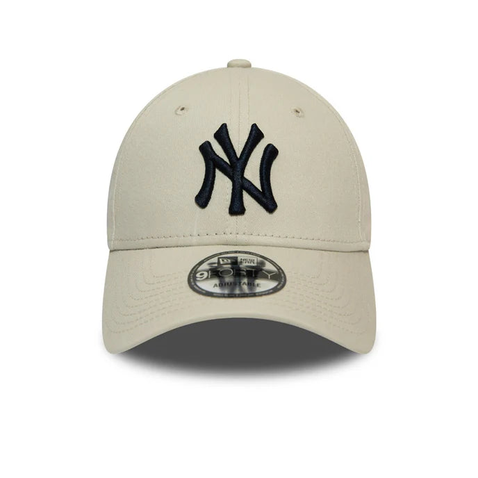 Gorra New Era NY Essential Logo Bone Black