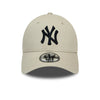 Gorra New Era NY Essential Logo Bone Black
