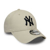 Gorra New Era NY Essential Logo Bone Black