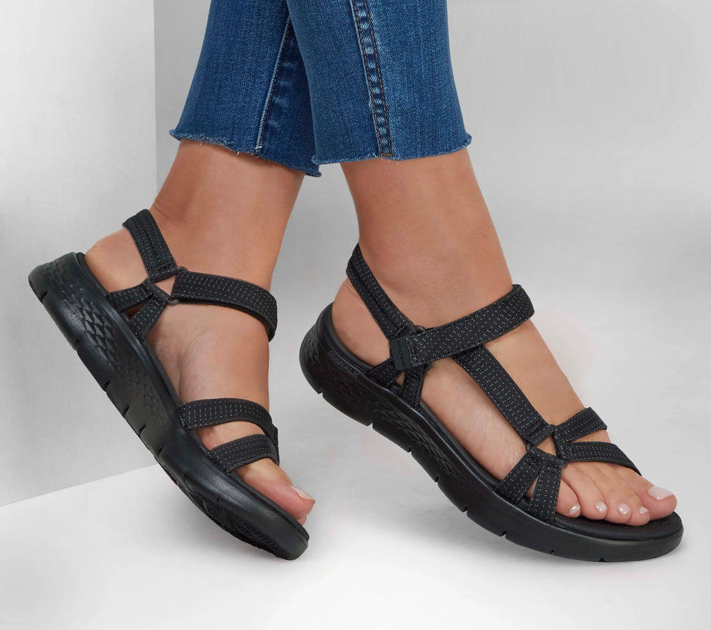 Sandalias Skechers Go Walk Flex Black