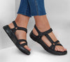 Sandalias Skechers Go Walk Flex Black