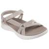 Sandalias Skechers Go Walk Flex Taupe