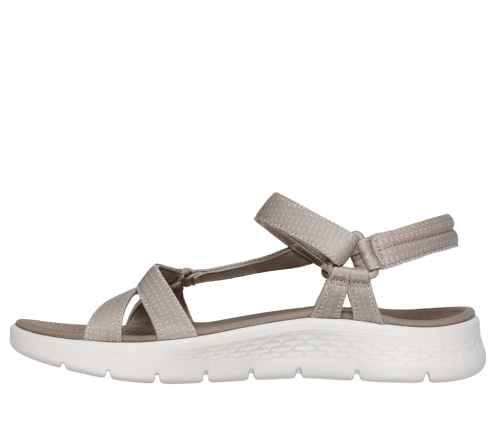 Sandalias Skechers Go Walk Flex Taupe