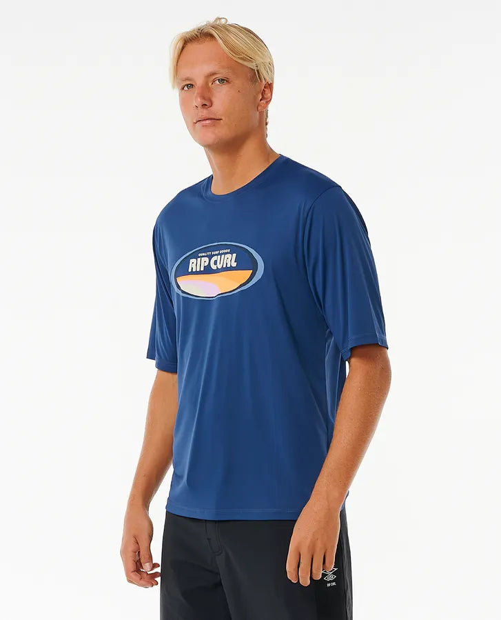 Camiseta/Licra Rip Curl Mumma Surflite Washed Navy