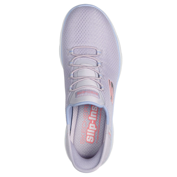 Zapatillas Skechers Slip Ins Summits Lavanda Diamond Dream