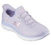 Zapatillas Skechers Slip Ins Summits Lavanda Diamond Dream