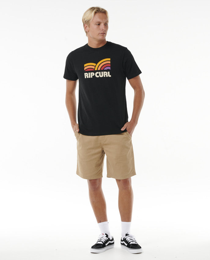 Camiseta Rip Curl Surf Revival Capture Black