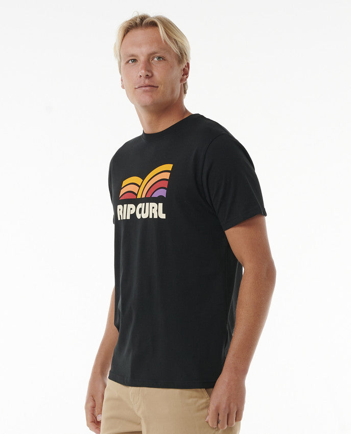 Camiseta Rip Curl Surf Revival Capture Black