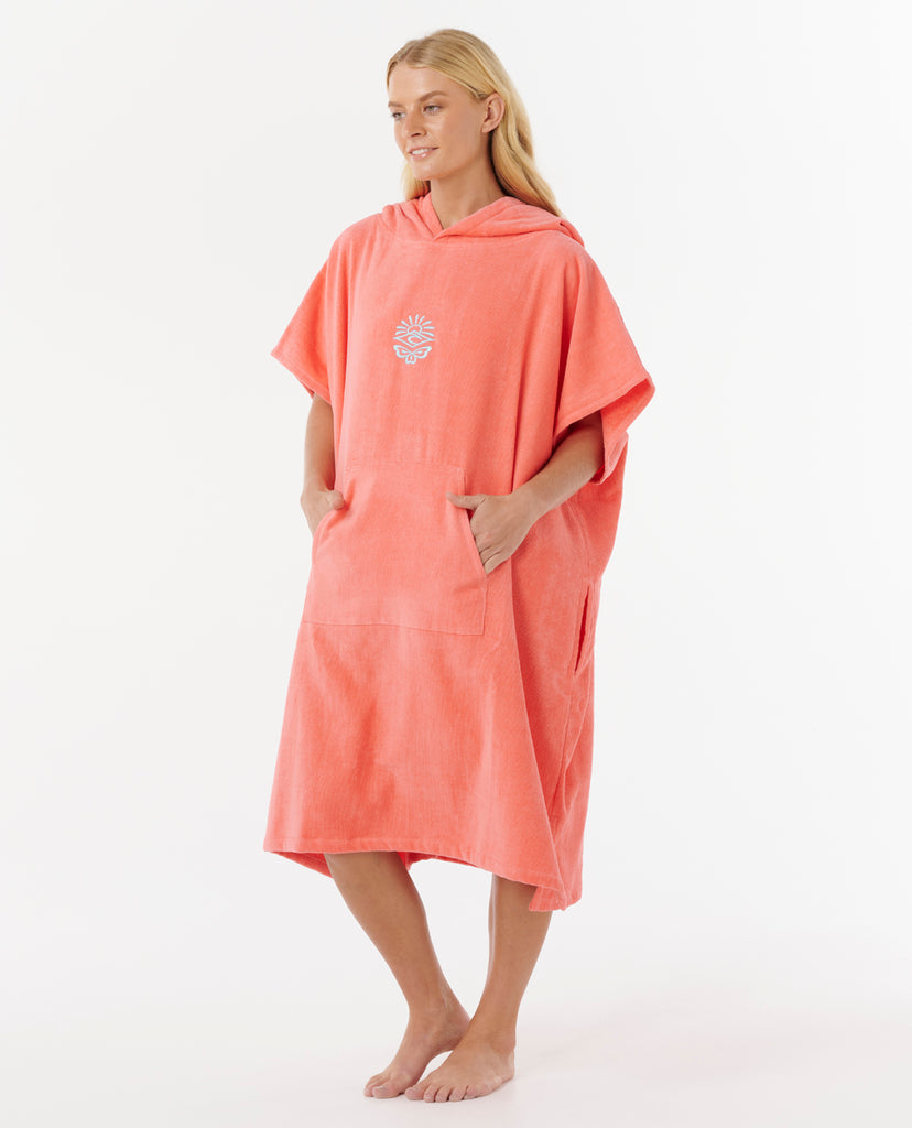 Poncho Rip Curl icon Hooded Towel Watermelon