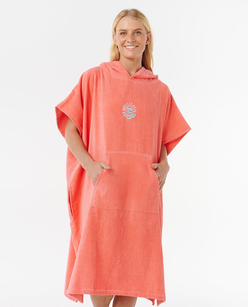 Poncho Rip Curl icon Hooded Towel Watermelon