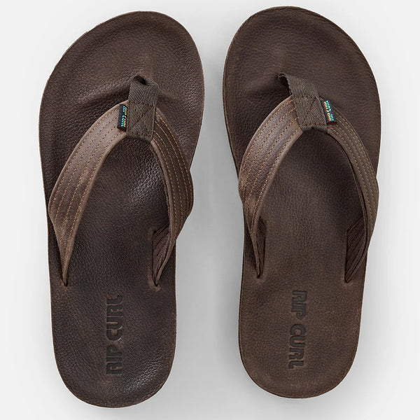 Sandalias Rip Curl Surf Revival Leather Dark Brown