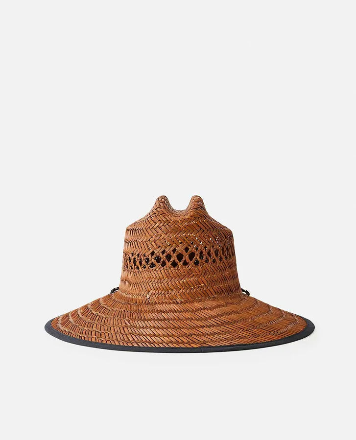 Sombrero Rip Curl Straw Logo Brown