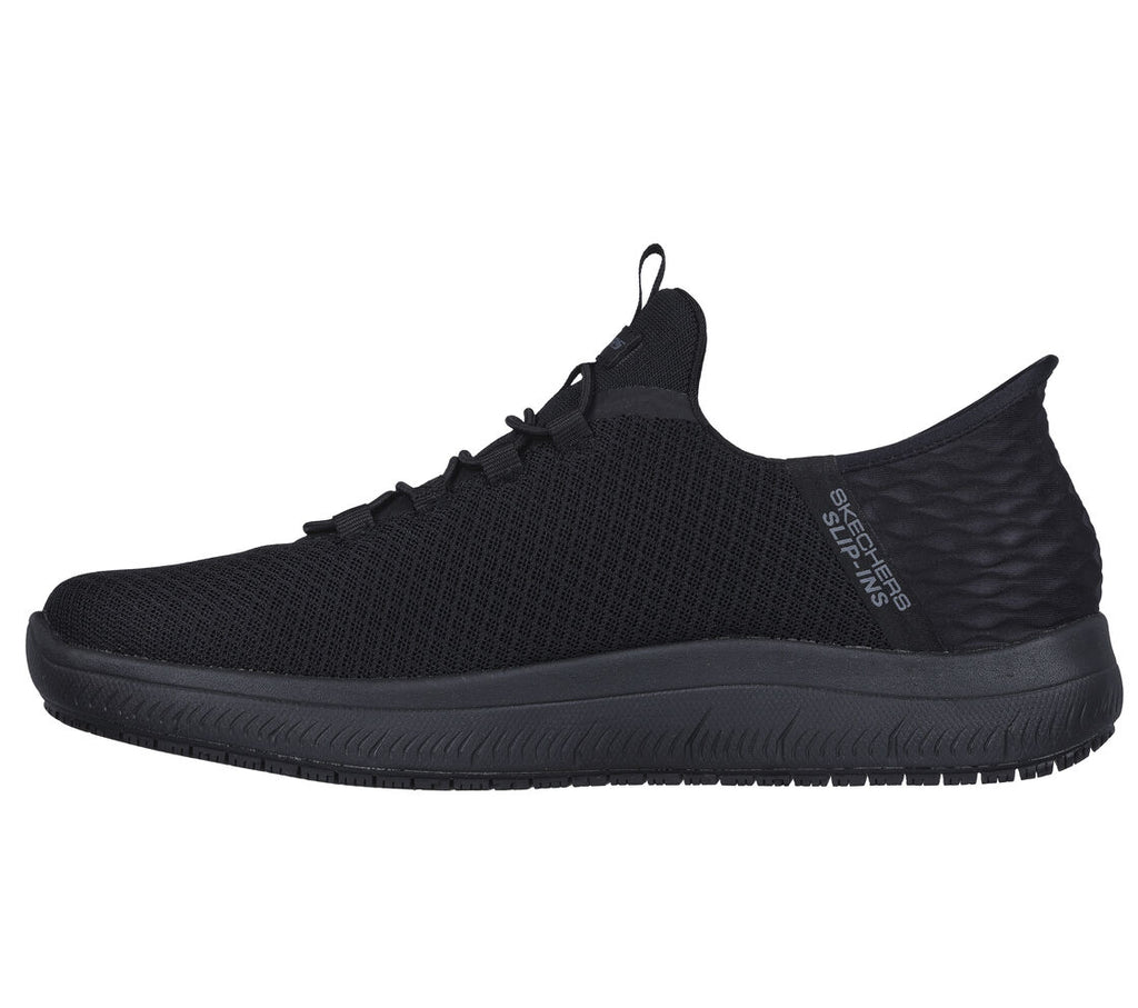 Zapatillas Skechers Slip Ins Work Resistant Summit Black