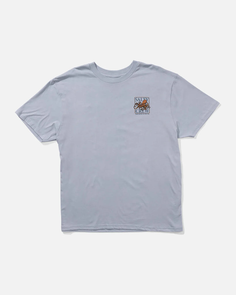 Camiseta Salty Crew Ink Slingger Standard Blue Fog