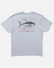Camiseta Salty Crew Big Game Classic Blue Fog