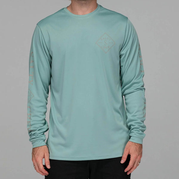 Licra Salty Crew Tippet Sunshirt UPF+50 Mackerel