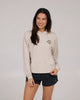 Sudadera Salty Crew Tippet Fill Tech Hoody Oatmeal