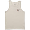 Camiseta Salty Crew Stakeout Tank Moonbeam Vintage White