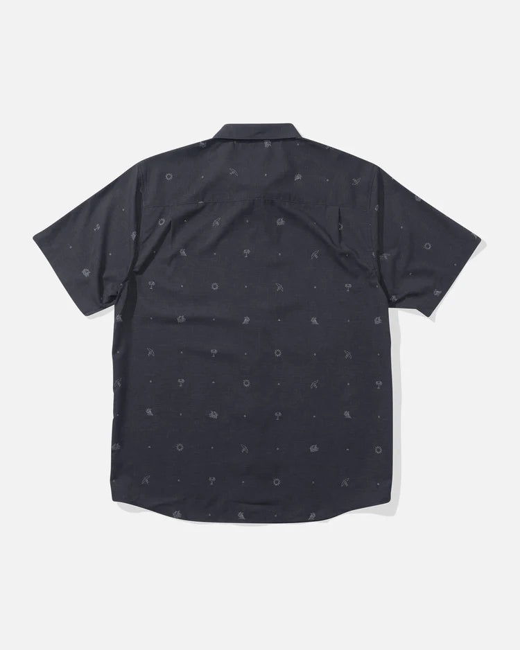 Camisa Salty Crew Micro Vibes Tech Coal