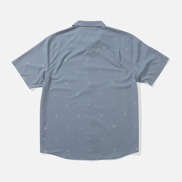 Camisa Salty Crew Micro Vibes Tech Deep Sea