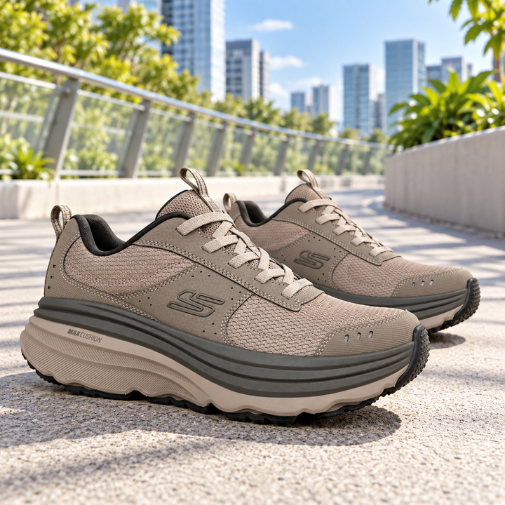 Zapatillas Skechers Max Cushioning Zirrus Zirrostratus - Taupe