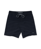 Bañador RVCA Steady Stripe Trunk - Negro (Black) - imagen oficial principal del producto