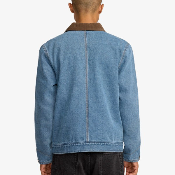 Chaqueta Rvca Post Dayshift Blue Denim