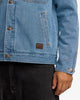Chaqueta Rvca Post Dayshift Blue Denim