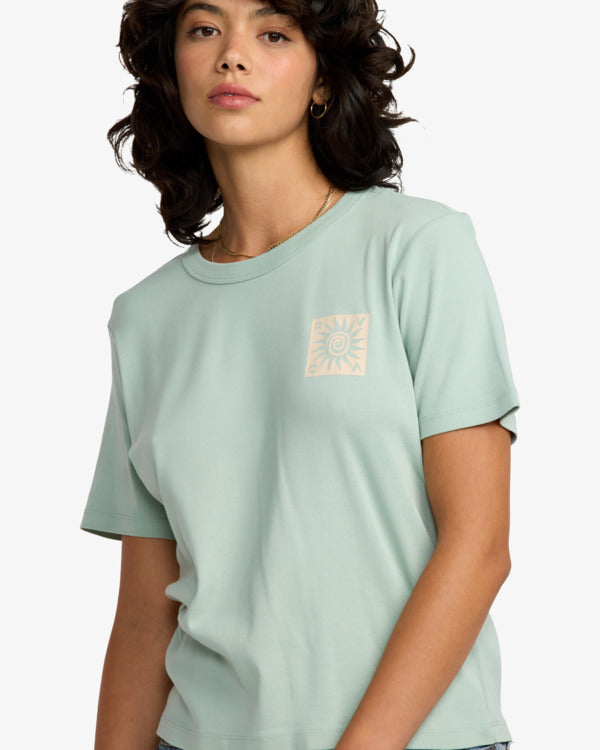 Camiseta Rvca Daily Mist Blue