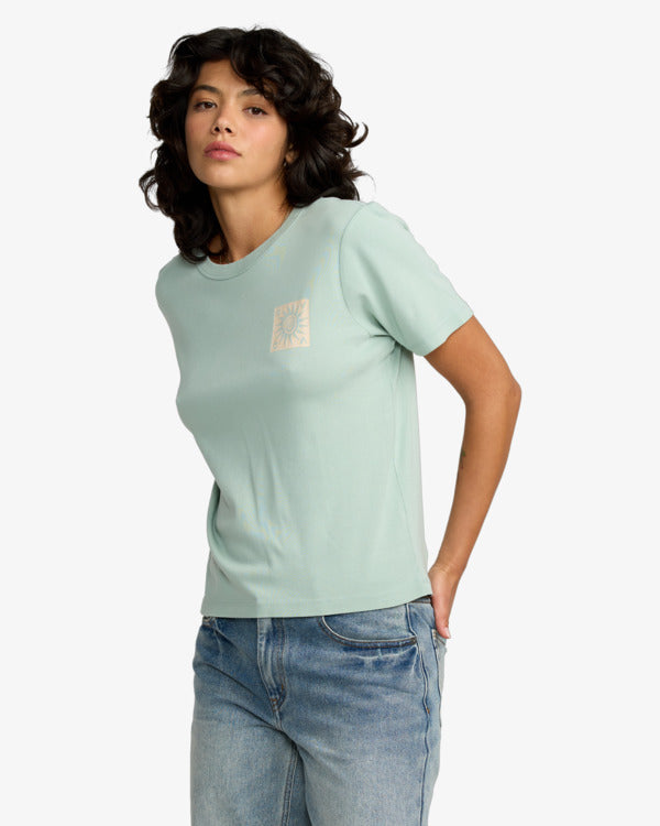 Camiseta Rvca Daily Mist Blue