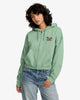 Sudadera RVCA Court Hoodie Sea Green