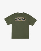 Camiseta Billabong Bad Dog Pill Wave - Verde (Rifle Green) - imagen oficial de producto, vista bck1