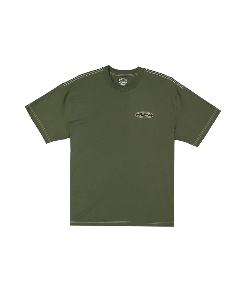 Camiseta Billabong Bad Dog Pill Wave - Verde (Rifle Green) - imagen oficial principal del producto